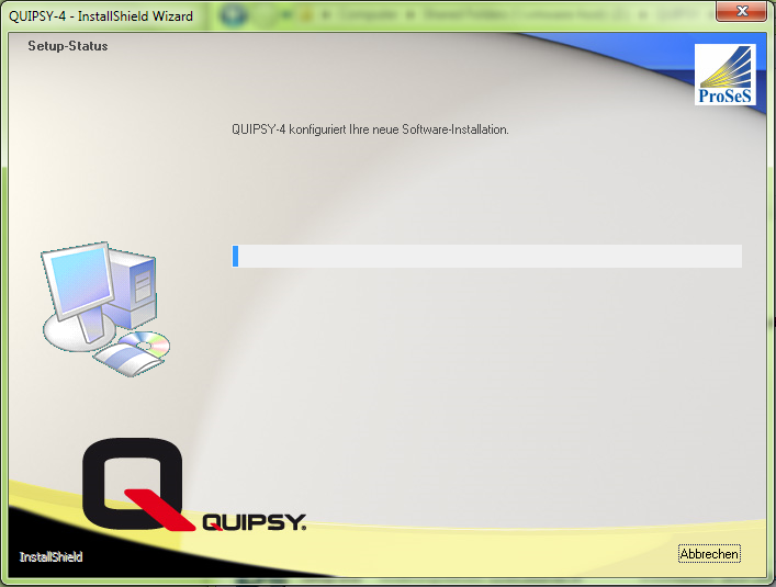 QUIPSY-4 - InstallShield Wizard